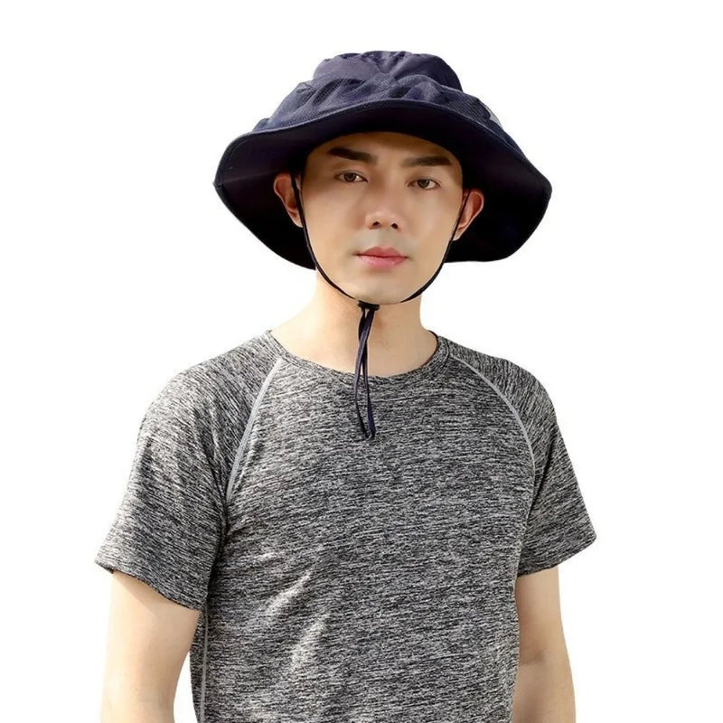 Chapéu de sol proteção UV anti-mosquito de pesca respirável multifuncional anti-mosquito e insetos Chapéu malha permeável Máscara proteção UV